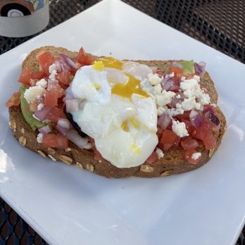 Southern Grounds - Avocado toast with a poached egg - Wine Bars Near Me - Neptune Beach, Florida Southern Grounds - Avocado toast with a poached egg - Wine Bars Near Me - Neptune Beach, Florida