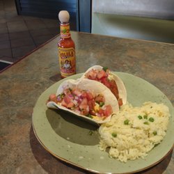 Christos  - West Lafayette - Today's special: Ale battered Pollock tacos. Yum