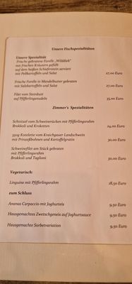 Menu photo 3 Restaurant Weißmühle Cochem, RP