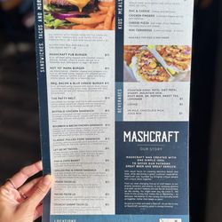 MashCraft Fishers - Menu