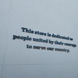 this store is dedicated to people united by their courage to serve our country this store is dedicated to people united by their courage to serve our country