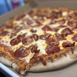 Beef Pepperoni Pizza