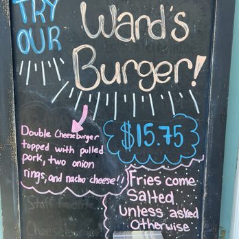 Ward's Drive-in - Wands Burger - Burgers Near Me - Remsen, New York Ward's Drive-in - Wands Burger - Burgers Near Me - Remsen, New York