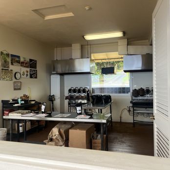UCC Hawaii - View of the roasting area - Tours Near Me - Holualoa, Hawaii UCC Hawaii - View of the roasting area - Tours Near Me - Holualoa, Hawaii