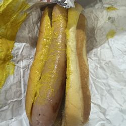 Binghamton Hots - They put the grilled onions underneath. Hoffman German Frank