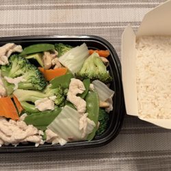 Chopstick - Steamed Mixed Vegetables with Chicken Take out