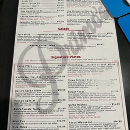 Menu Menu