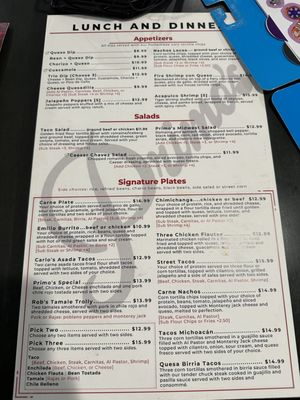 Menu photo 2 Primo's Modern Mexican Omaha, NE Menu photo 2 Primo's Modern Mexican Omaha, NE