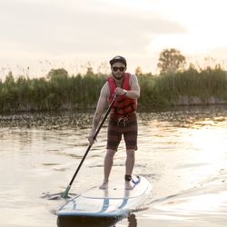 Third Coast Paddling - Galien River - Paddleboarding with Third Coast Paddling at the Galien River in New Buffalo