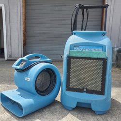 All Pro Construction - Equipment used for mitigation drying