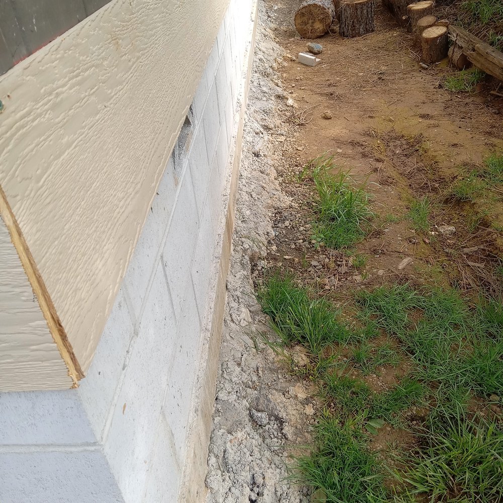Choice Construction - They didn't bother to cover up the rough edges of the concrete they poured - Masonry/Concrete Near Me Choice Construction - They didn't bother to cover up the rough edges of the concrete they poured - Masonry/Concrete Near Me