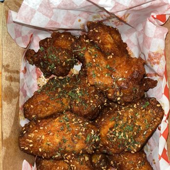 Witch's Chicken - Soy Garlic Spicy Wings 10pc - Korean Near Me - Los Angeles, California Witch's Chicken - Soy Garlic Spicy Wings 10pc - Korean Near Me - Los Angeles, California