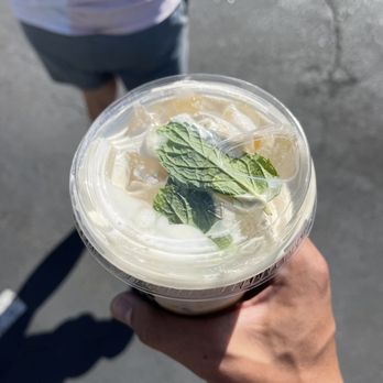 Better Buzz Coffee Miramar - Iced mint latte - Coffee & Tea Near Me - San Diego, California