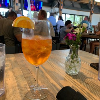 Barnyard Crafthouse & Eatery - Prosecco Spritzer - New American Near Me - Tucson, Arizona