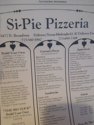 Menu photo 4 Si-Pie Pizzeria Chicago, IL