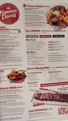 Menu photo 1 Famous Dave's Bar-B-Que Chandler, AZ