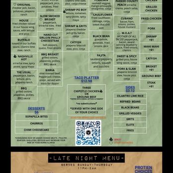 Downtown Cantina - Menu - Tacos Near Me - Weatherford, Texas