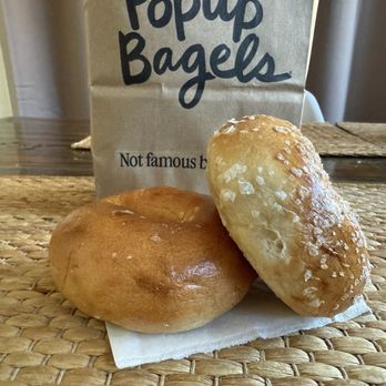 PopUp Bagels - Salt Bagel and Plain Bagel - Bagels Near Me - La Jolla, California PopUp Bagels - Salt Bagel and Plain Bagel - Bagels Near Me - La Jolla, California