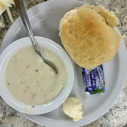 Biscuits and gravy