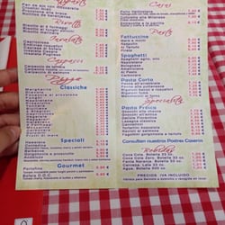 Mamma Pronto - Precios y carta.