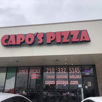 Capo’s Pizzeria Babcock - Exterior - Pizza Near Me - San Antonio, Texas
