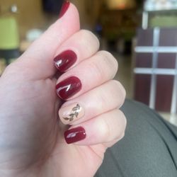Foxy Nails & Tanning - Requested for a fall look and feel.