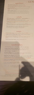 Menu photo 7 The Henry Las Vegas, NV Menu photo 7 The Henry Las Vegas, NV