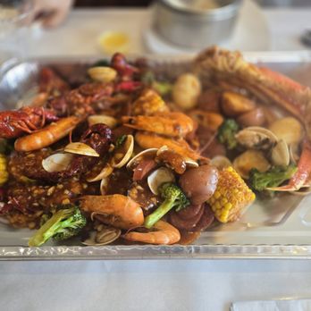 Crab Grabber - One side had all the spice. - Seafood Near Me - Pasadena, California Crab Grabber - One side had all the spice. - Seafood Near Me - Pasadena, California