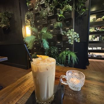 Curiouser Coffee & Elixers - The long fall seasonal drink iced - Coffee & Tea Near Me - Eagan, Minnesota