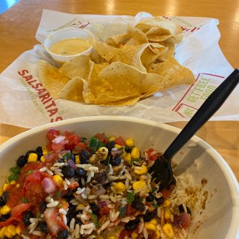 Salsarita's - a bowl of rice and a bowl of chips - Tex-Mex Near Me - West Columbia, South Carolina Salsarita's - a bowl of rice and a bowl of chips - Tex-Mex Near Me - West Columbia, South Carolina
