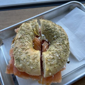 The Bagel Jar - Rose mary and sea salt bagel - Bagels Near Me - Derby, New York