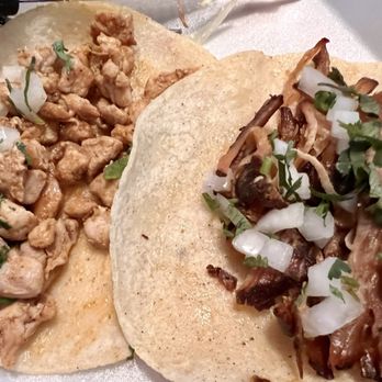 Suy's Mexican Restaurant - Chicken and pork tacos. - Mexican Near Me - Tampa Bay, Florida Suy's Mexican Restaurant - Chicken and pork tacos. - Mexican Near Me - Tampa Bay, Florida