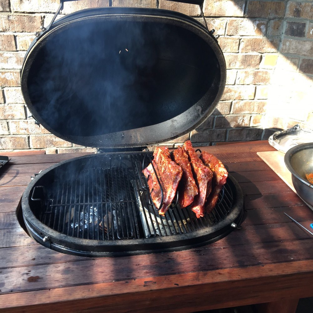 The Butcher Block - Ribs from The Butcher Block in Franklin -- just getting going on my Primo XL - Meat Shops Near Me - Franklin, Tennessee The Butcher Block - Ribs from The Butcher Block in Franklin -- just getting going on my Primo XL - Meat Shops Near Me - Franklin, Tennessee