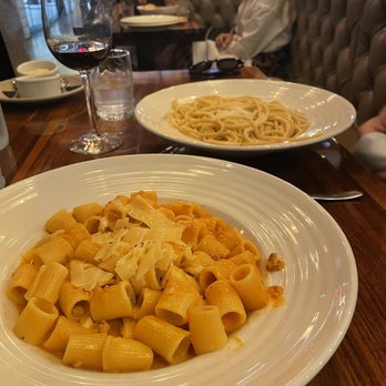 Spritzery - Rigatoni ala Vodka and Cacio Pepe - Italian Near Me - Pittsburgh, Pennsylvania Spritzery - Rigatoni ala Vodka and Cacio Pepe - Italian Near Me - Pittsburgh, Pennsylvania