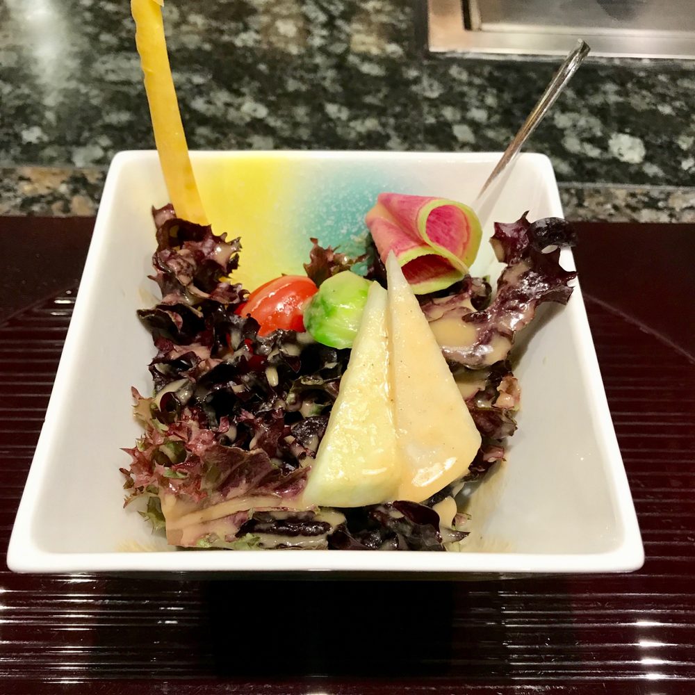 Teppanyaki Ginza Onodera - Salad - Japanese Near Me - Paris, 75