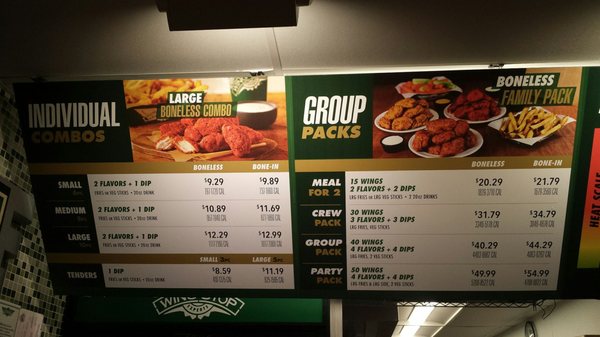Menu photo 4 Wingstop Cypress, CA