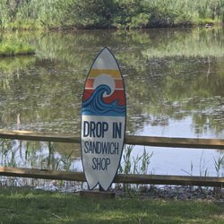Drop In - New sign in the seating area
