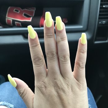 Tulip Nails - these nails are bumpy and uneven - Nail Salons Near Me - Alameda, California
