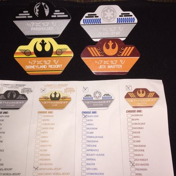 Tomorrowlanding - Got all four of the Rouge badges - Accessories Near Me - Anaheim, California Tomorrowlanding - Got all four of the Rouge badges - Accessories Near Me - Anaheim, California