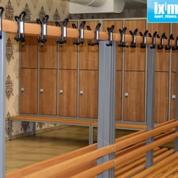ixmal sport I fitness I health - Ixmal Schweinfurt - modern eingereichteter Umkleidebereich