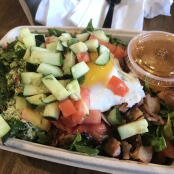 Sizzle&Crunch - Grilled chicken salad bowl ($8.58 + $0.65 for egg) - Vietnamese Near Me - Seattle, Washington Sizzle&Crunch - Grilled chicken salad bowl ($8.58 + $0.65 for egg) - Vietnamese Near Me - Seattle, Washington