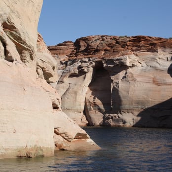 Lake Powell - View from Antelope Canyon Boat Tour - Lakes Near Me - Page, Arizona
