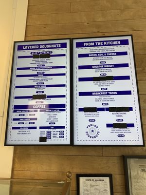 Menu photo 1 Parlor Doughnuts Huntsville, AL Menu photo 1 Parlor Doughnuts Huntsville, AL