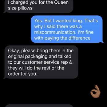 Ashley Store - Text exchange with sales associate - Furniture Stores Near Me - Fairfield, California Ashley Store - Text exchange with sales associate - Furniture Stores Near Me - Fairfield, California