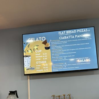 Carraras Cafe - Gelato, Flat Bread Pizzas, Ciabatta Paninis, Salads menus - Cafes Near Me - Camarillo, California Carraras Cafe - Gelato, Flat Bread Pizzas, Ciabatta Paninis, Salads menus - Cafes Near Me - Camarillo, California