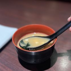 Wasabi Japanese Restaurant - Miso soup was good