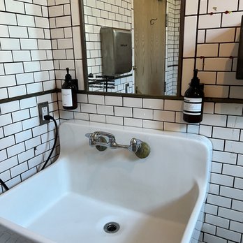 Hermanito - Yes, I know: Why so many bathroom pix? Well... it was clean AND cute so why not? - Mexican Near Me - Los Angeles, California