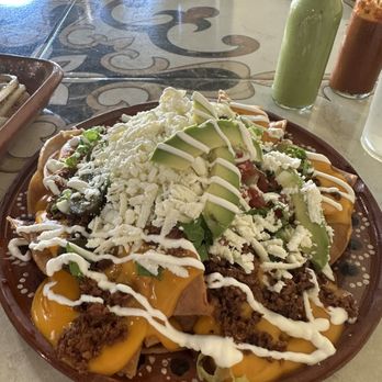 La Escondidita - Nachos with chorizo - Mexican Near Me - Asheboro, North Carolina La Escondidita - Nachos with chorizo - Mexican Near Me - Asheboro, North Carolina
