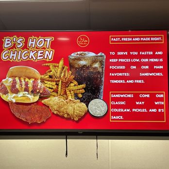 B's Hot Chicken - Fast Food Near Me - Kent, Washington