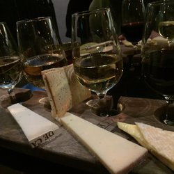 Milk the Cow - Wine and cheese flight from Milk the Cow